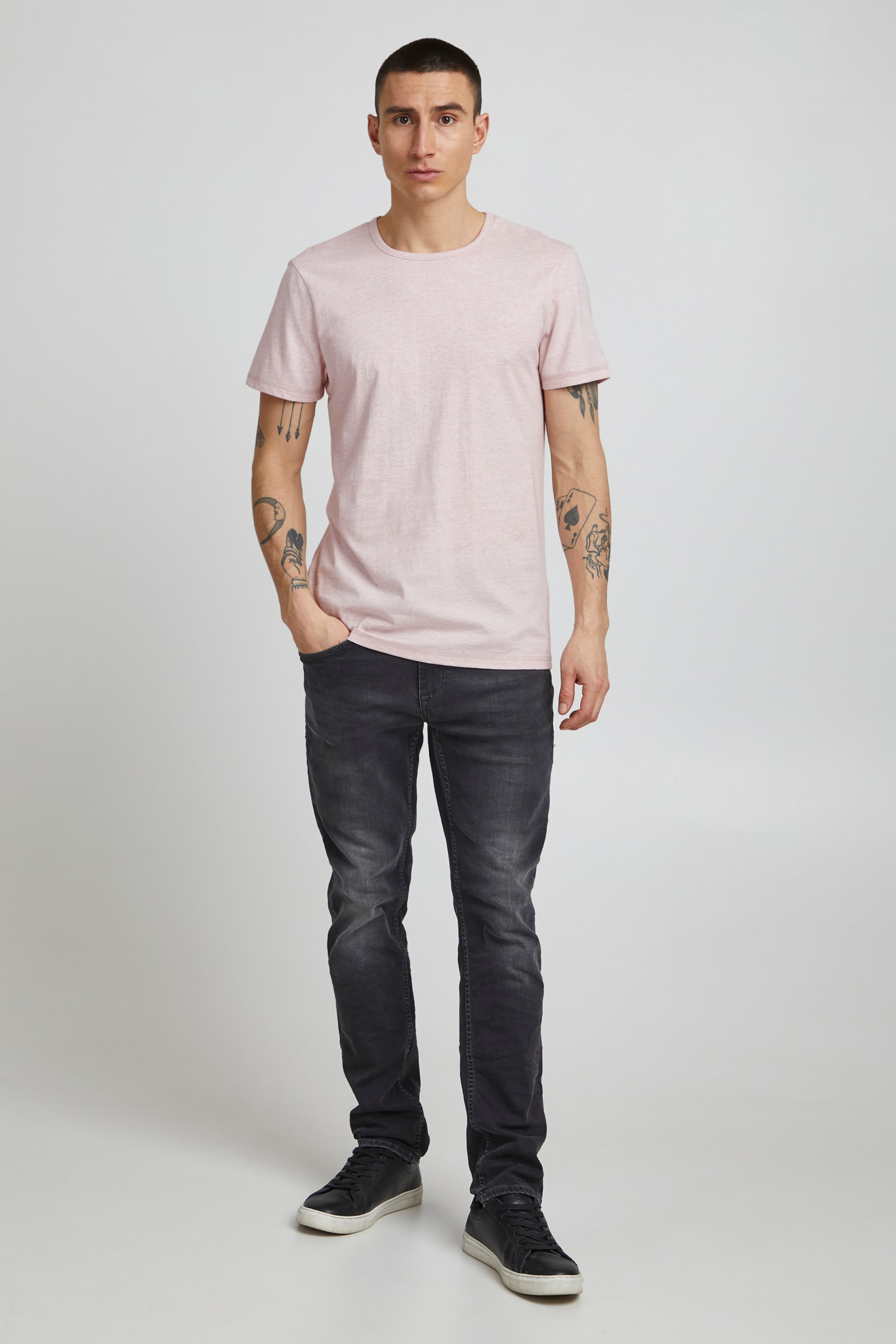 Männer Große Größen 11 Project T-Shirt 'Janne' in Pink - EL60241 Männer Große Größen 11 Project T-Shirt 'Janne' in Pink - EL60241