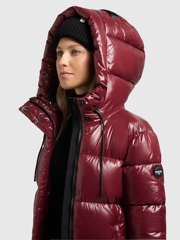 Veste d’hiver 'Janou' khujo en rouge