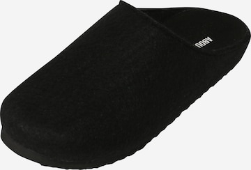 ABOUT YOU Slippers 'Anouk' in Black: front