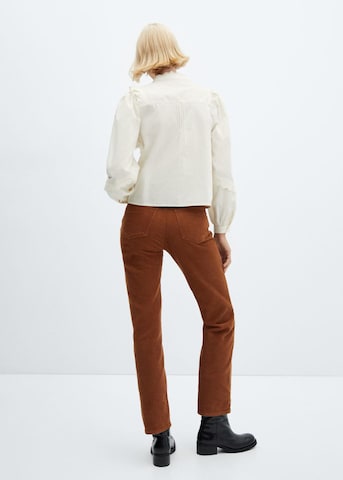 MANGO Blouse in Beige