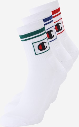 Chaussettes de sport Champion Authentic Athletic Apparel en blanc : devant