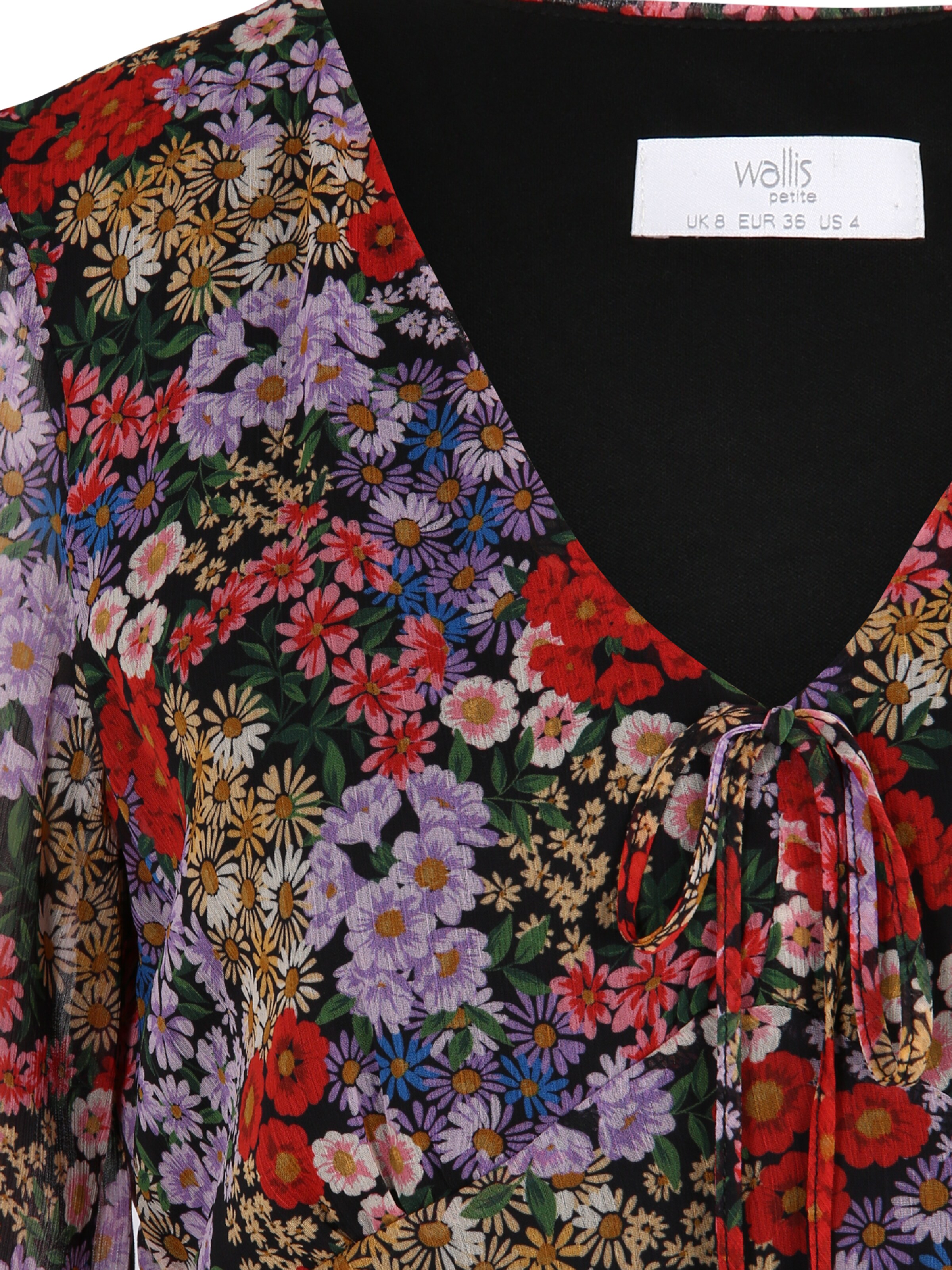 Wallis Petite Kleit, värv must