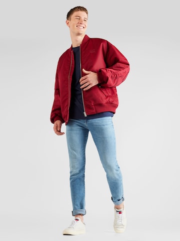 Giacca di mezza stagione di Tommy Jeans in rosso