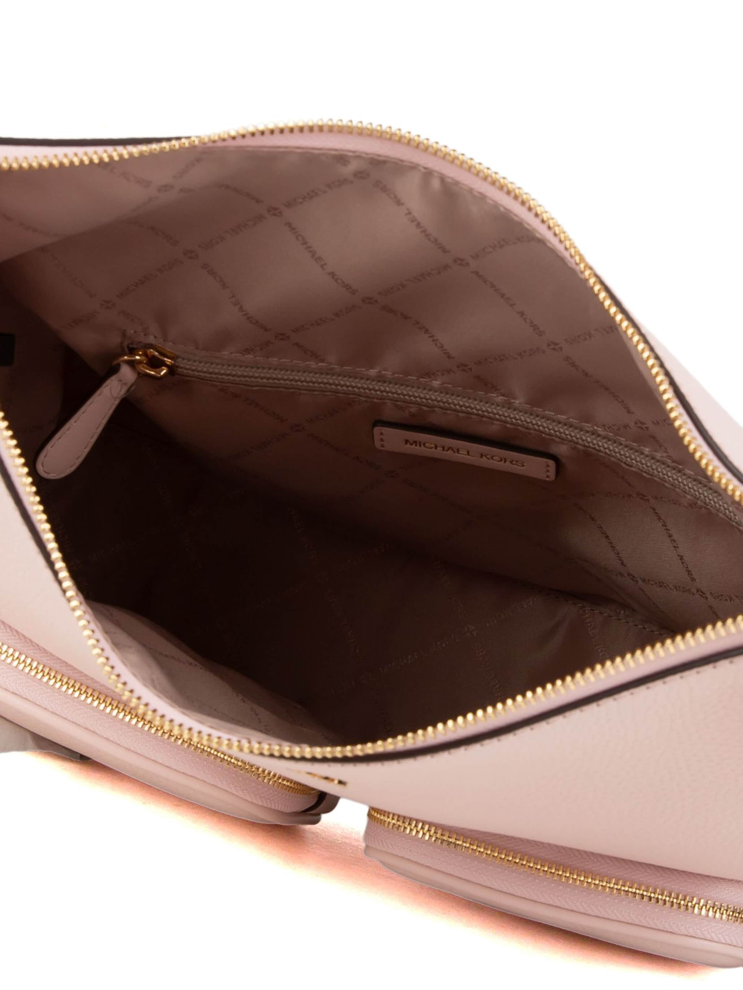 Borsa a spalla 'Merritt Large Cargo Shoulder Bag' di Michael Kors in rosa