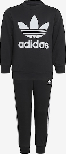 ADIDAS ORIGINALS Trenirka za tek 'Adicolor Crew' | črna / bela barva, Prikaz izdelka