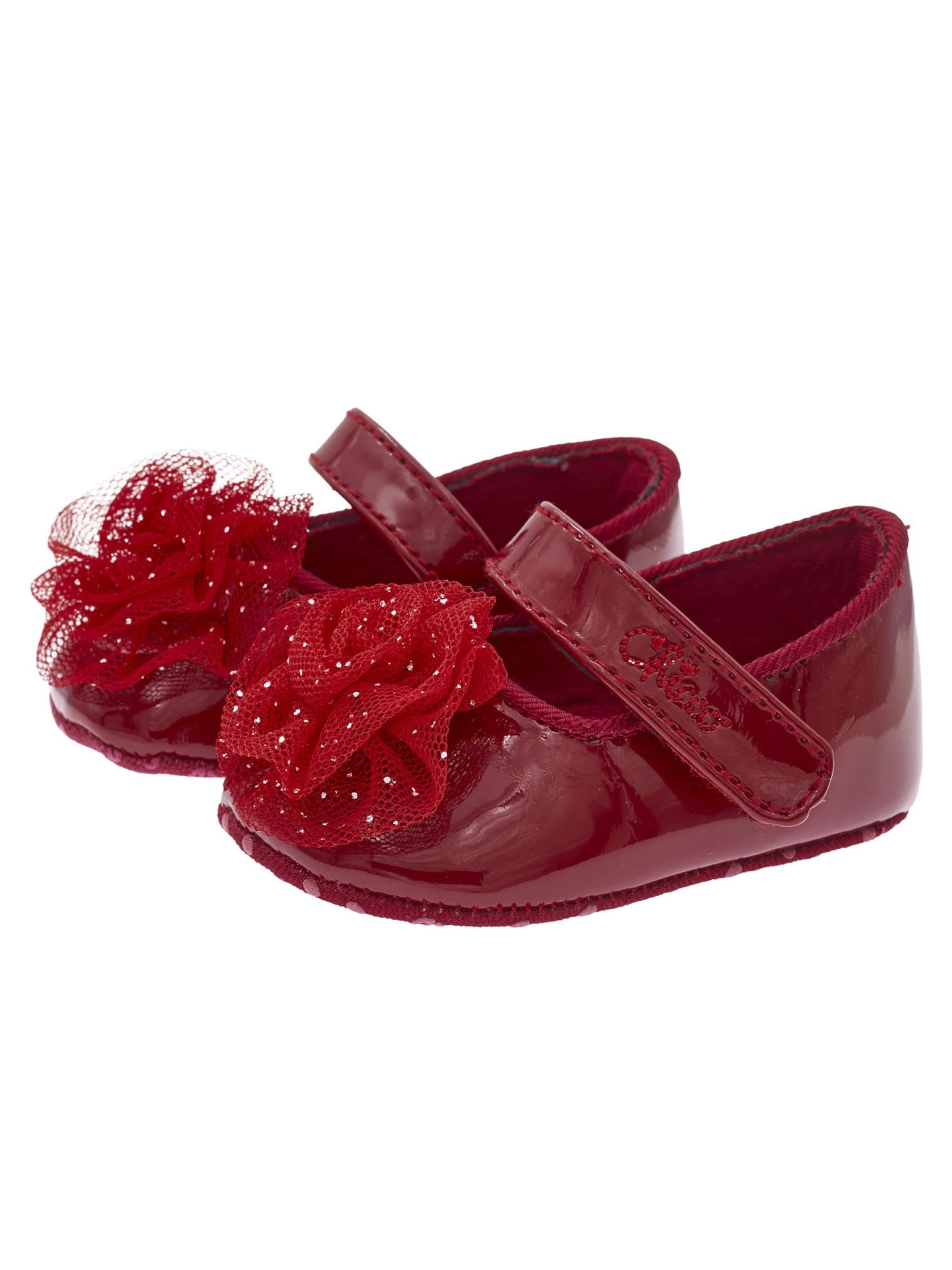Ballerines 'Nalba' Chicco en rouge