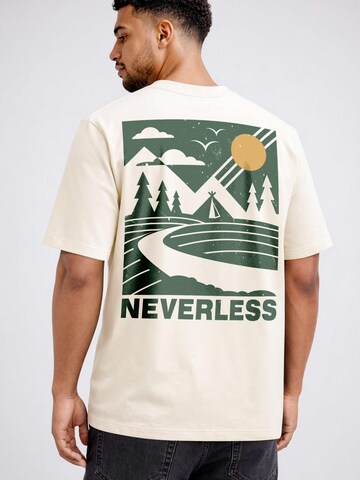 Neverless Shirt 'Outdoor Feeling' in Beige