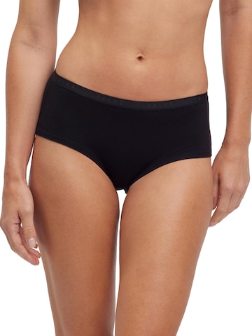 FALKE Slip in Schwarz: Vorderseite