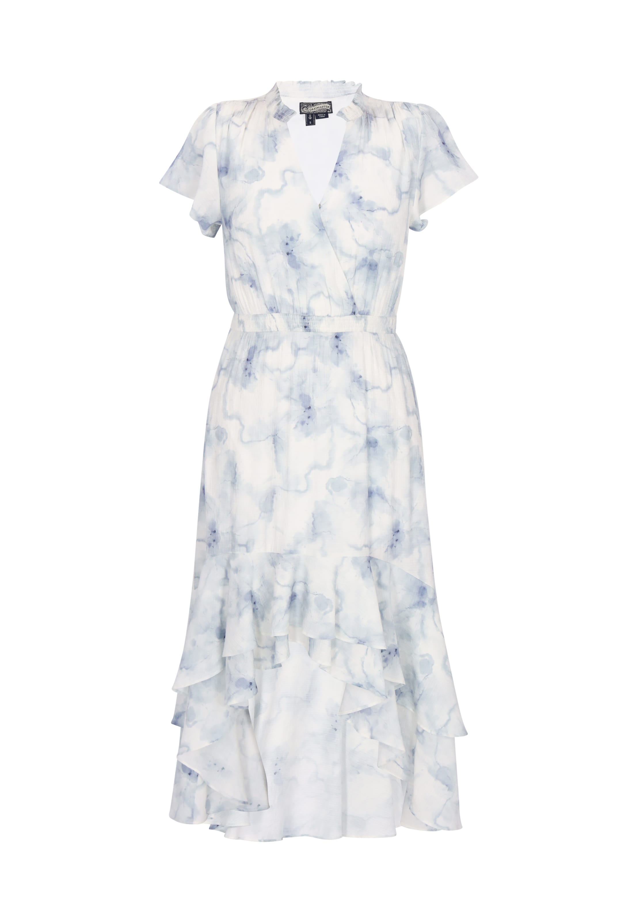 DreiMaster Vintage Summer dress in Blue: front