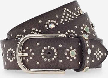 Ceinture 'Mea' b.belt Handmade in Germany en marron : devant