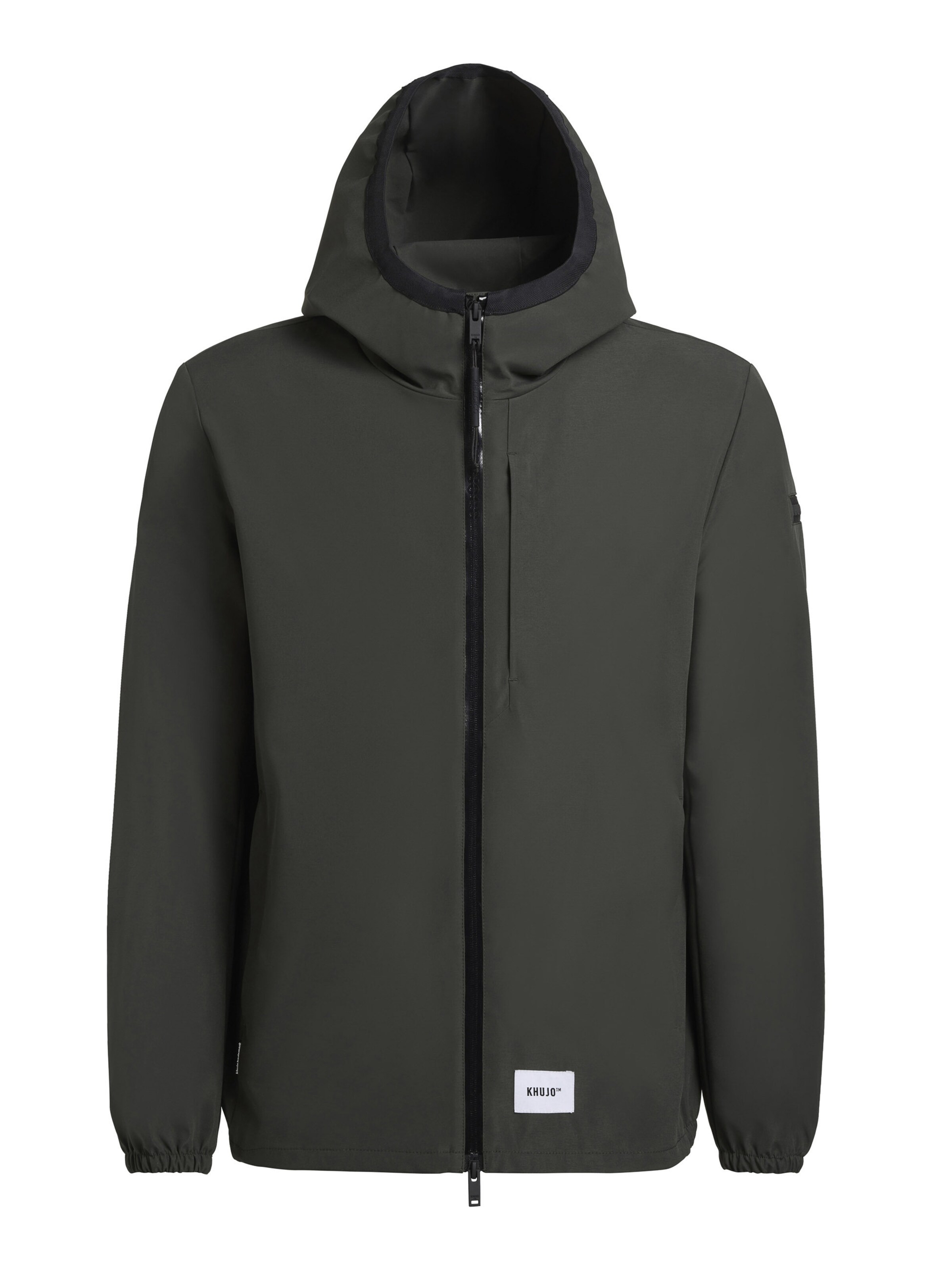 khujo Jacke 'HAMZA' in Grün: Vorderseite