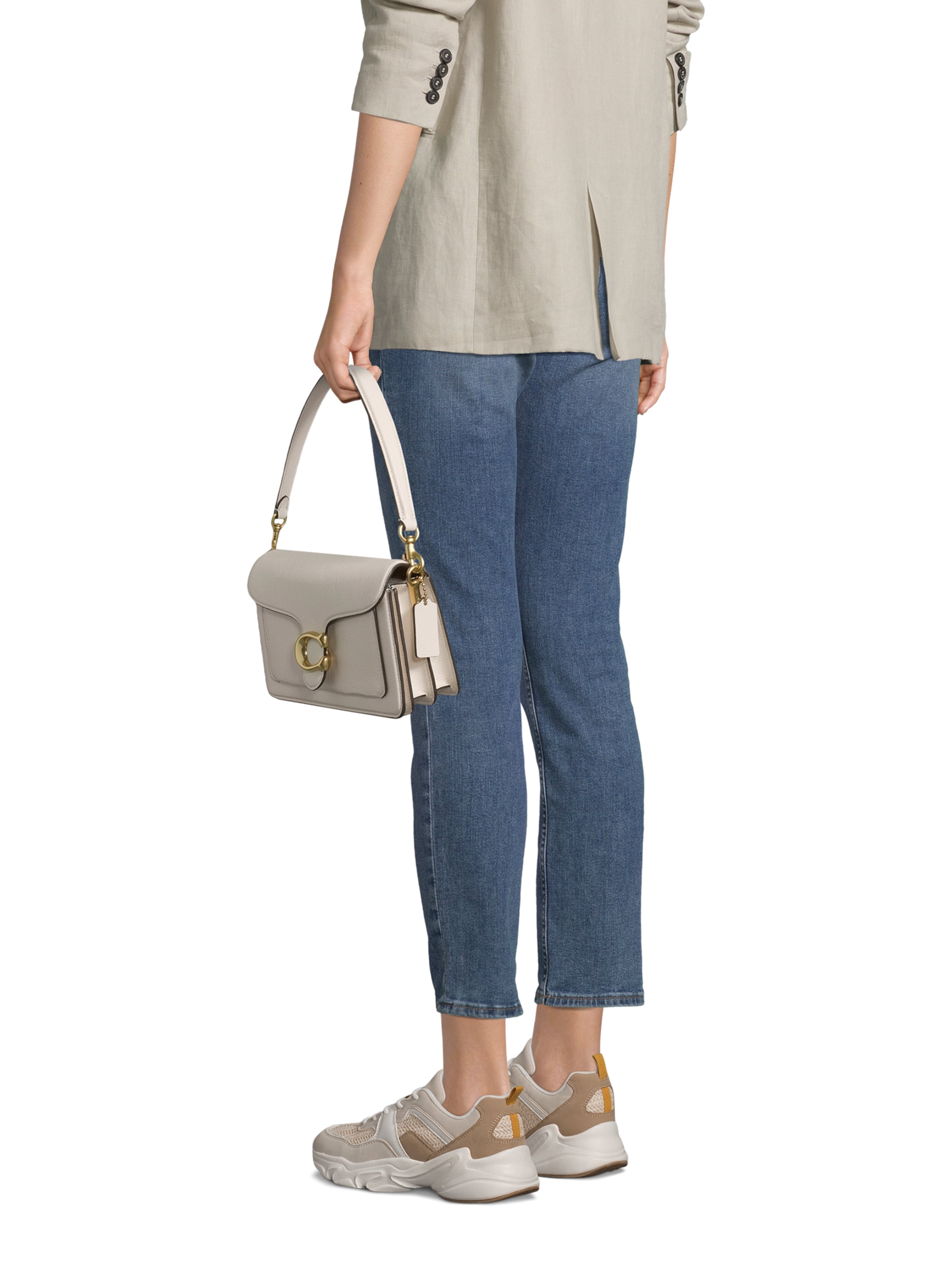 COACH Crossbody bag 'TABBY SHOULDER BAG 26' in Beige