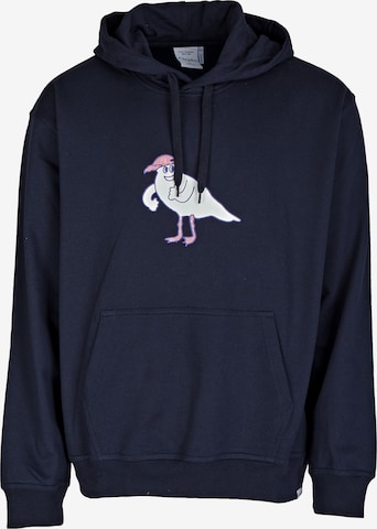 Pull-over 'Gull Cap' Cleptomanicx en bleu : devant