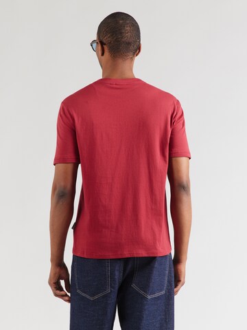 NAPAPIJRI Póló 'SANDIR' - piros: hátul