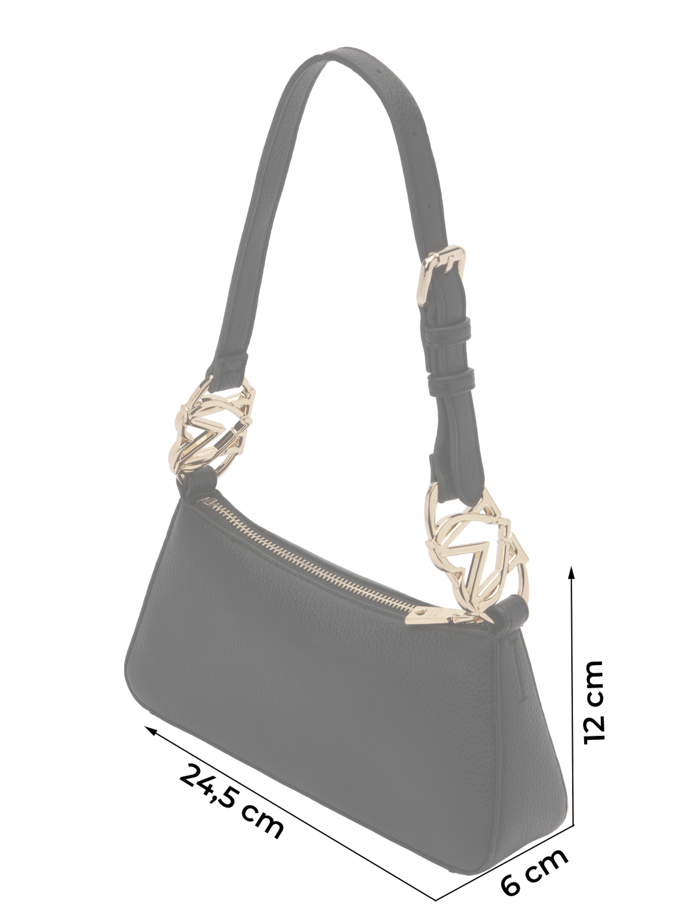 Love Moschino - Mala de ombro em preto