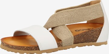 IGI&CO Sandalen met riem in Wit: voorkant