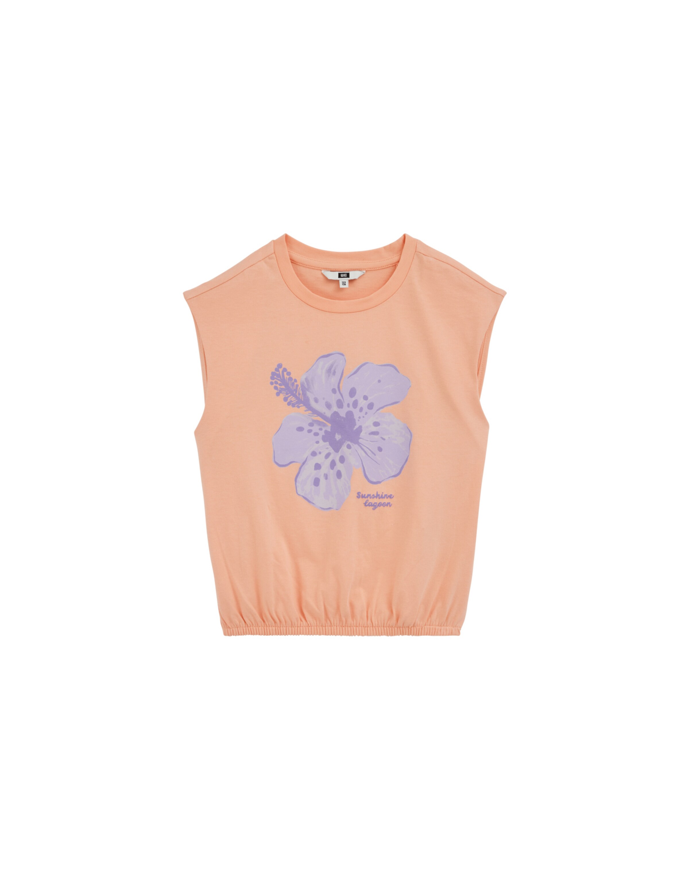 WE Fashion - Top en naranja: frente