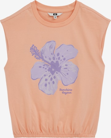 WE Fashion Toppi värissä oranssi: etupuoli