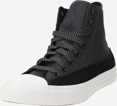 CONVERSE Baskets hautes 'CHUCK TAYLOR ALL STAR' en gris foncé / noir, Vue avec produit