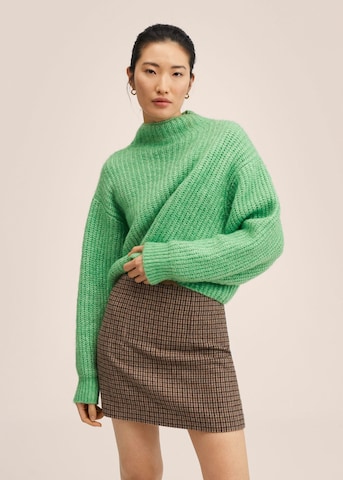 MANGO Sweater 'Candy' in Green: front