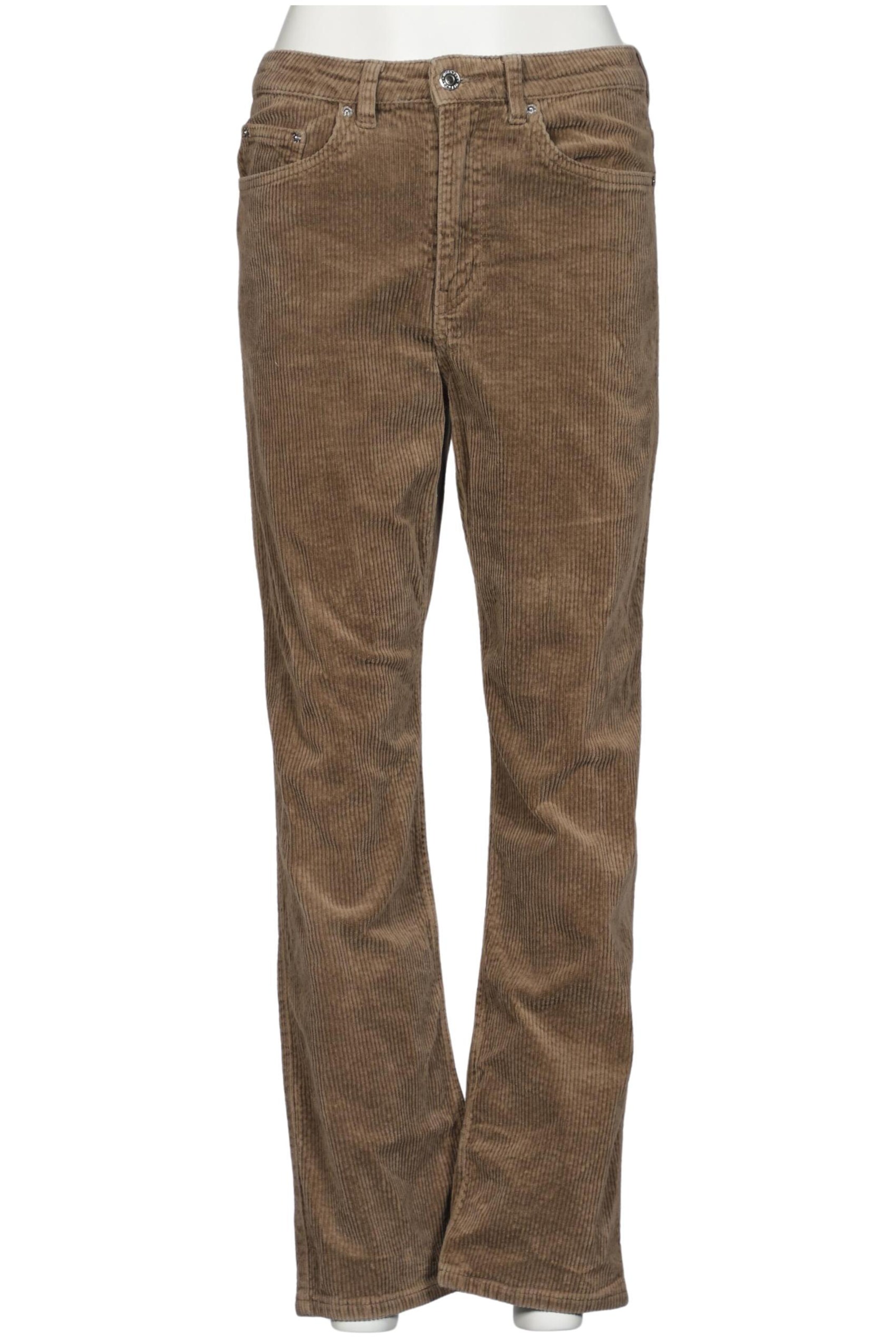 WEEKDAY Pants in M in Brown: front