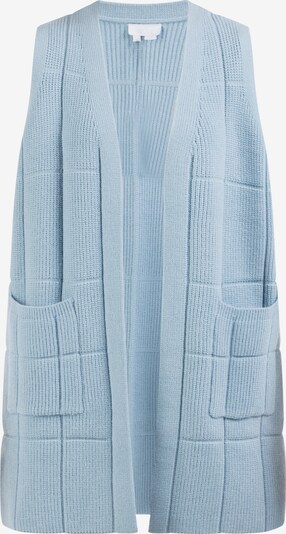 usha WHITE LABEL Gilet en bleu clair, Vue avec produit