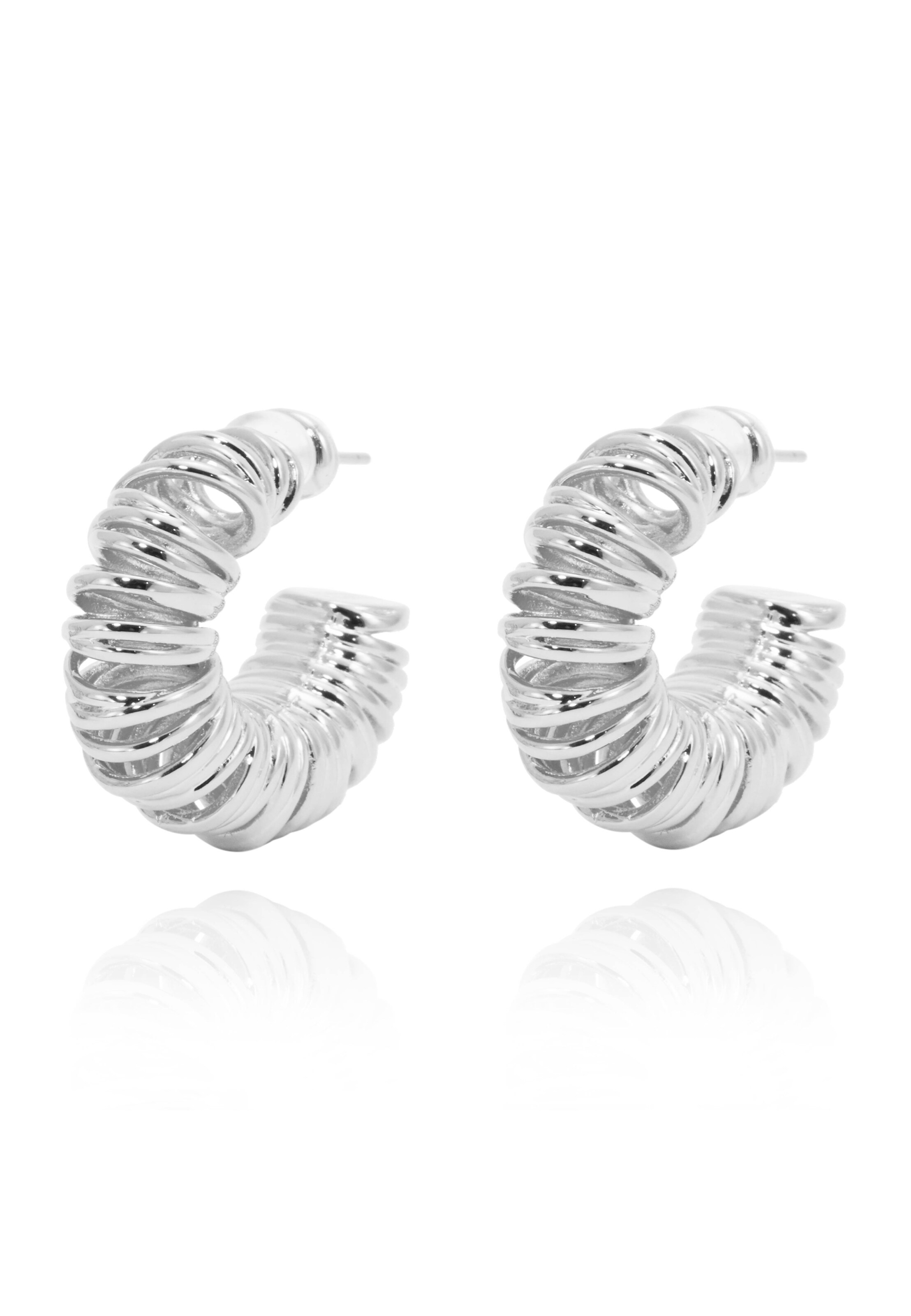 FILIPPA FIRENZE Earrings 'Allora' in Silver: front