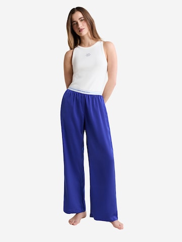 ETAM Pajama Pants 'ARIANE' in Blue