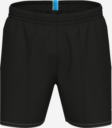 ARENA Board Shorts in Black: front