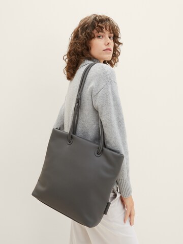 TOM TAILOR Shopper 'Olivia' in Grey: front