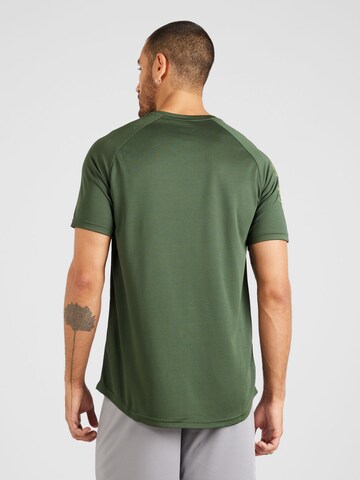 Hummel Функциональная футболка 'TOPAZ' в Зеленый