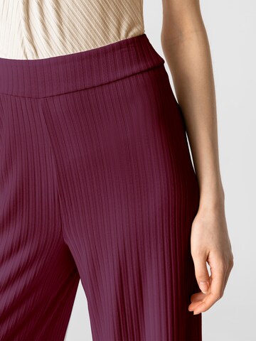 Les Lunes Wide Leg Hose 'Michelle' in Lila