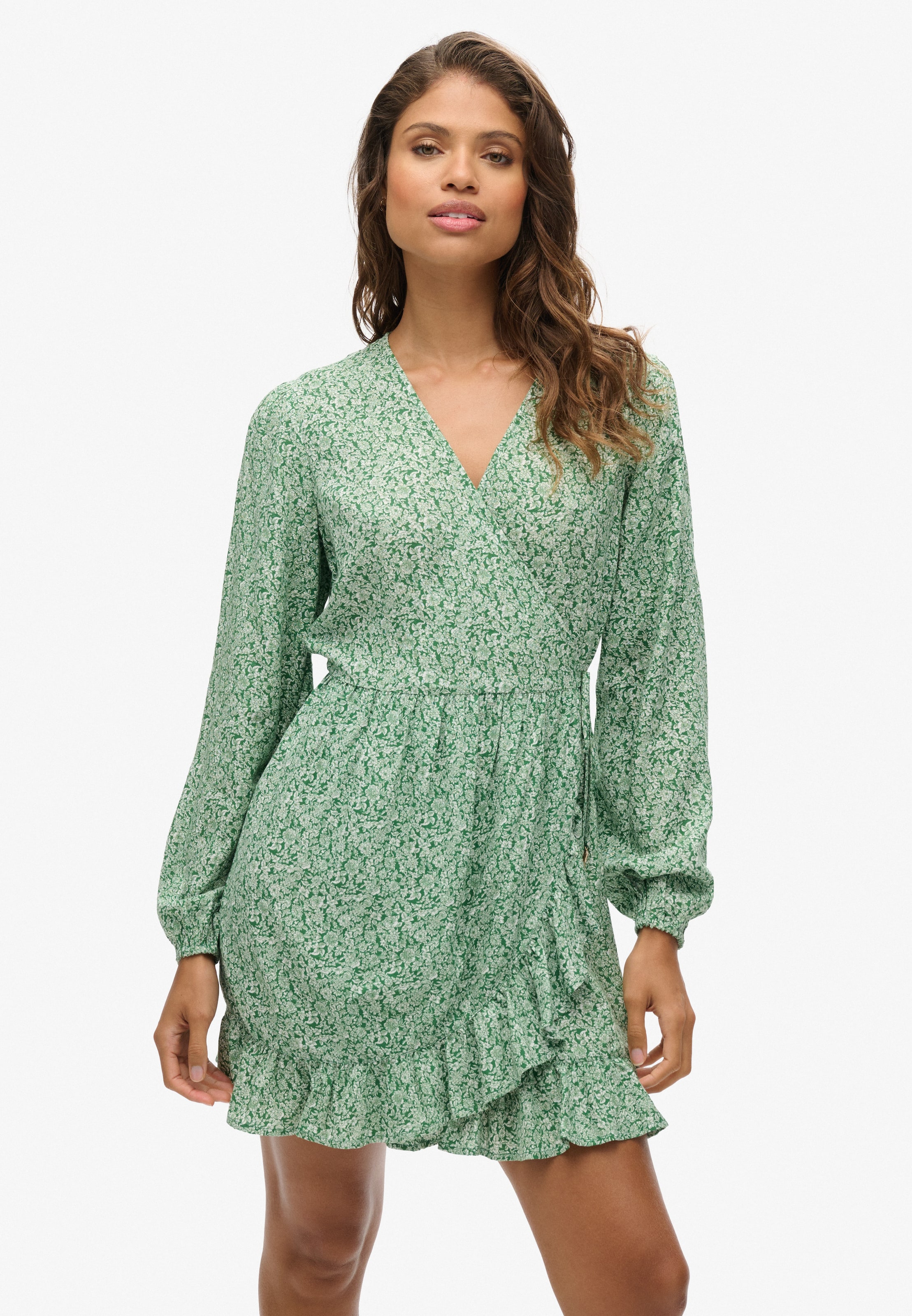 Superdry Dress in Green: front
