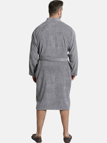 Charles Colby Long Bathrobe in Grey