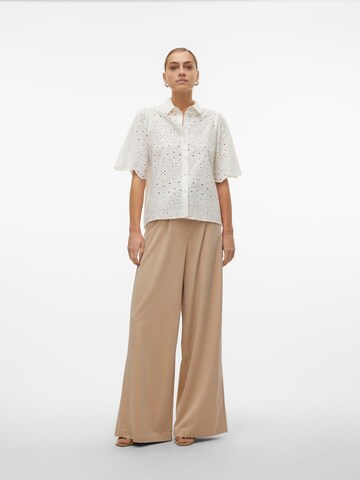 VERO MODA Bluse 'Hay' i hvid