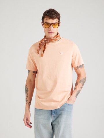 GUESS Tričko – pink: přední strana