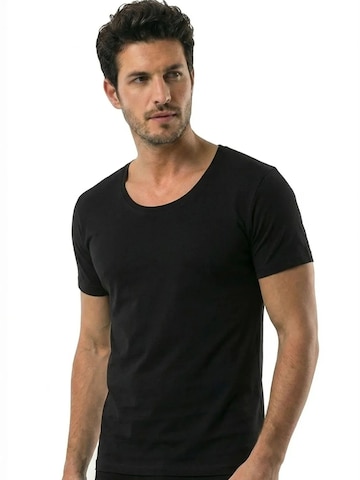 ÖTS - Camisa 'T-Shirts' em preto