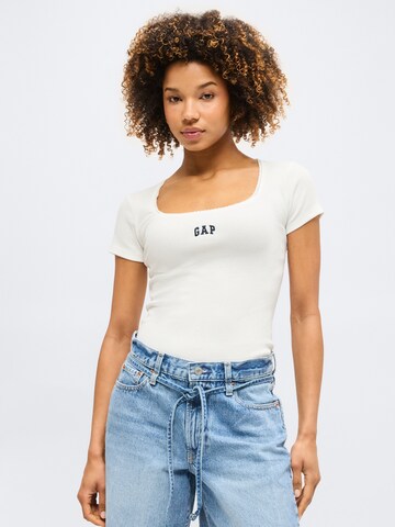 Maglietta di GAP in bianco: frontale