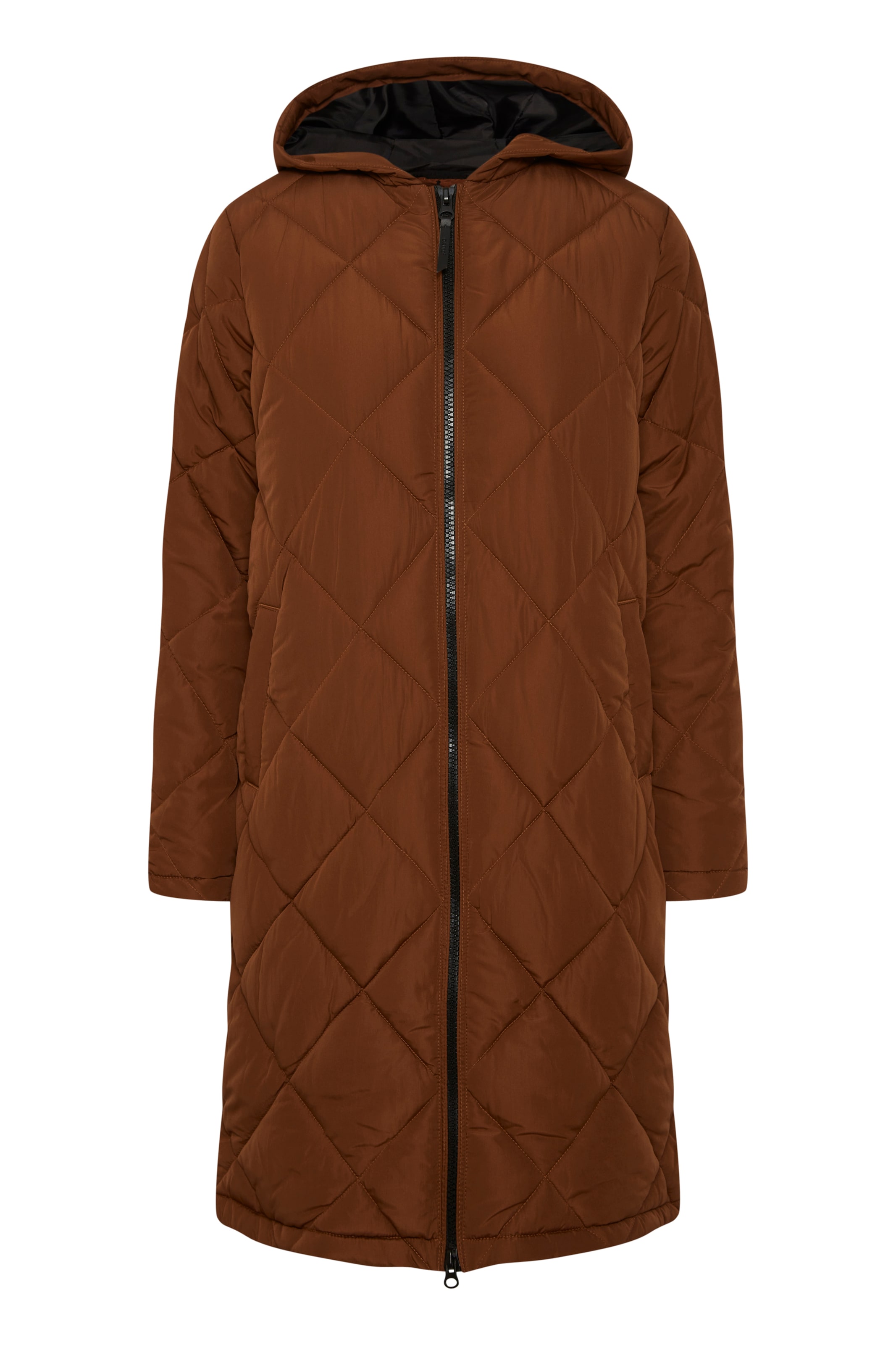 Cappotto di mezza stagione 'Stanca' di Oxmo in marrone: frontale