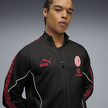 Veste de sport 'AC Milan KING Anthem' PUMA en noir