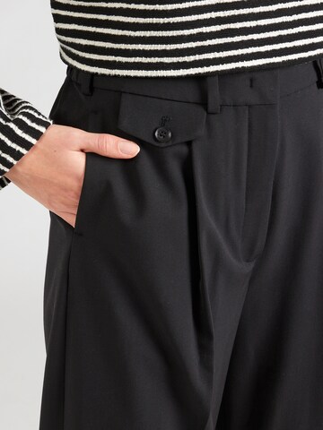 & Other Stories Loosefit Veckad byxa i svart
