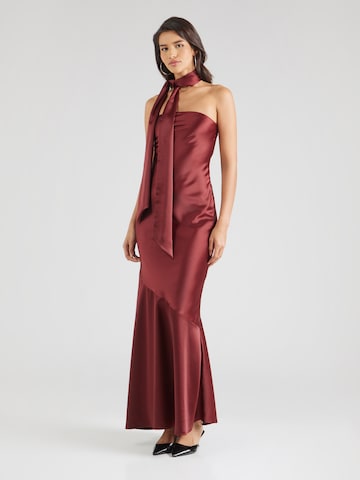 millane - Vestido de noche en rojo: frente