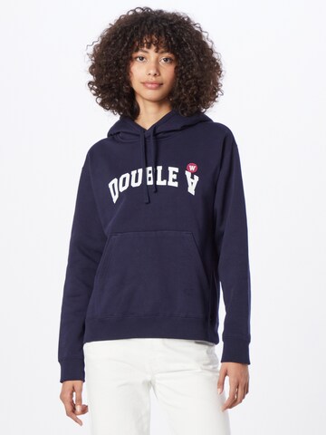 WOOD WOOD Sweatshirt 'Jenn' in Blauw: voorkant