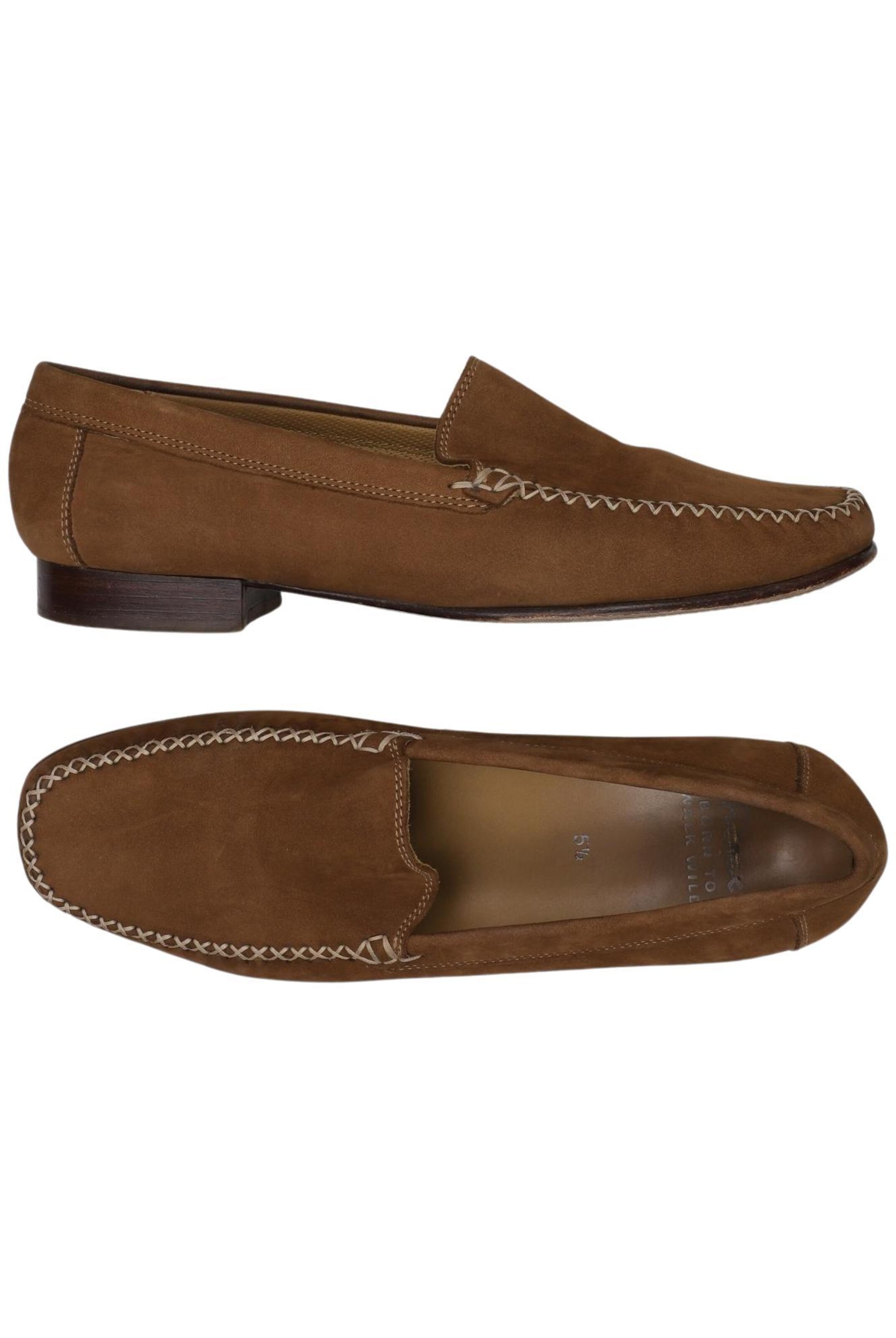 SIOUX Flats & Loafers in 38,5 in Brown: front