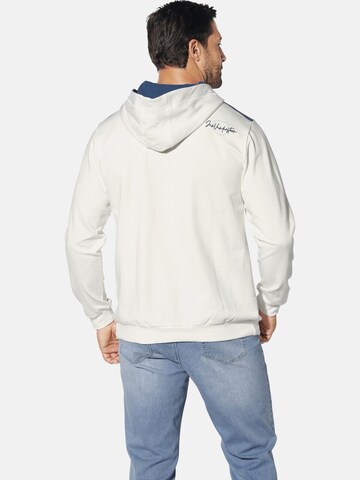 Jan Vanderstorm Sweatshirt 'Perkan' in White