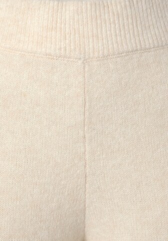 LASCANA Wide Leg Hose in Beige