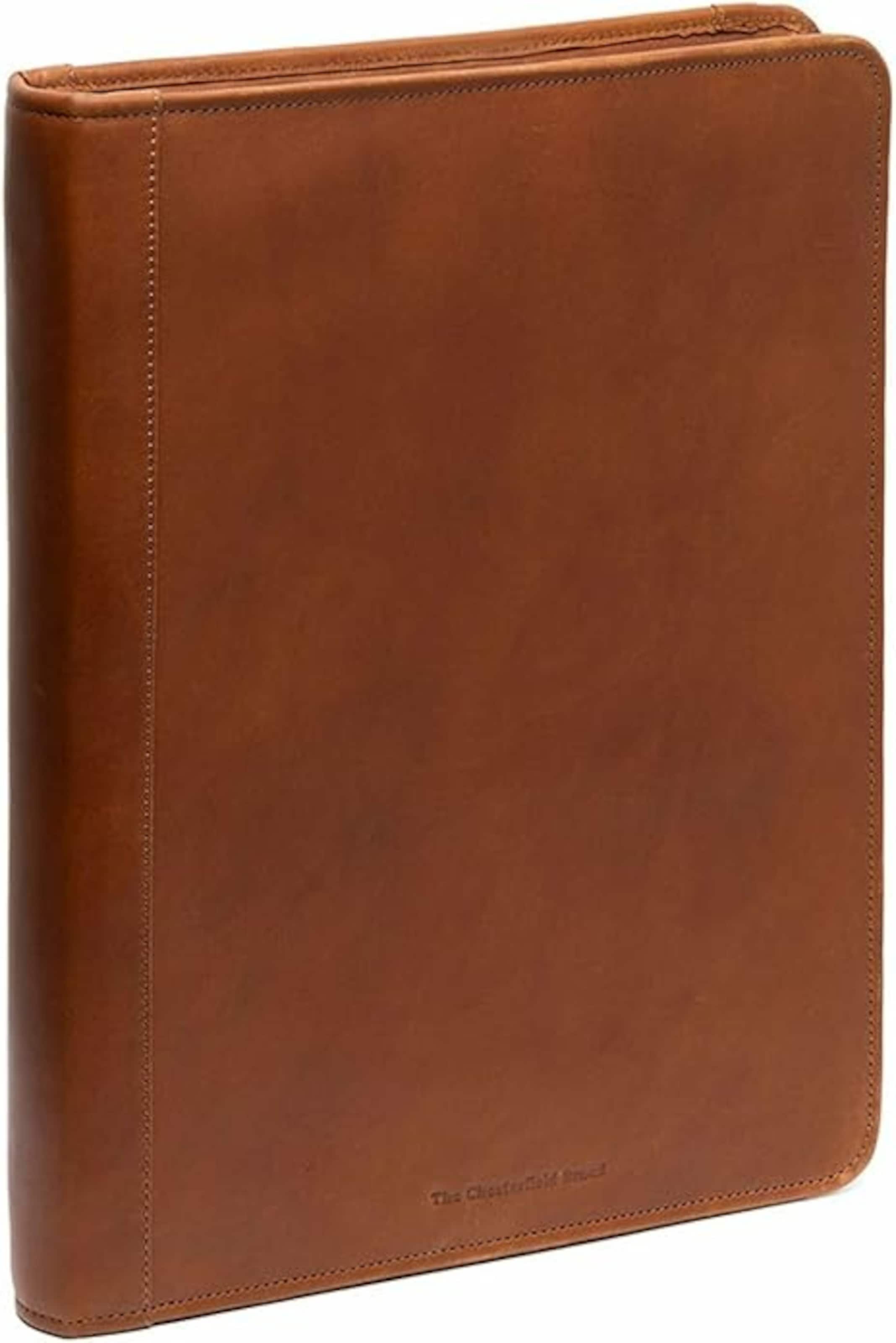 The Chesterfield Brand Tablet Case in Brown: front