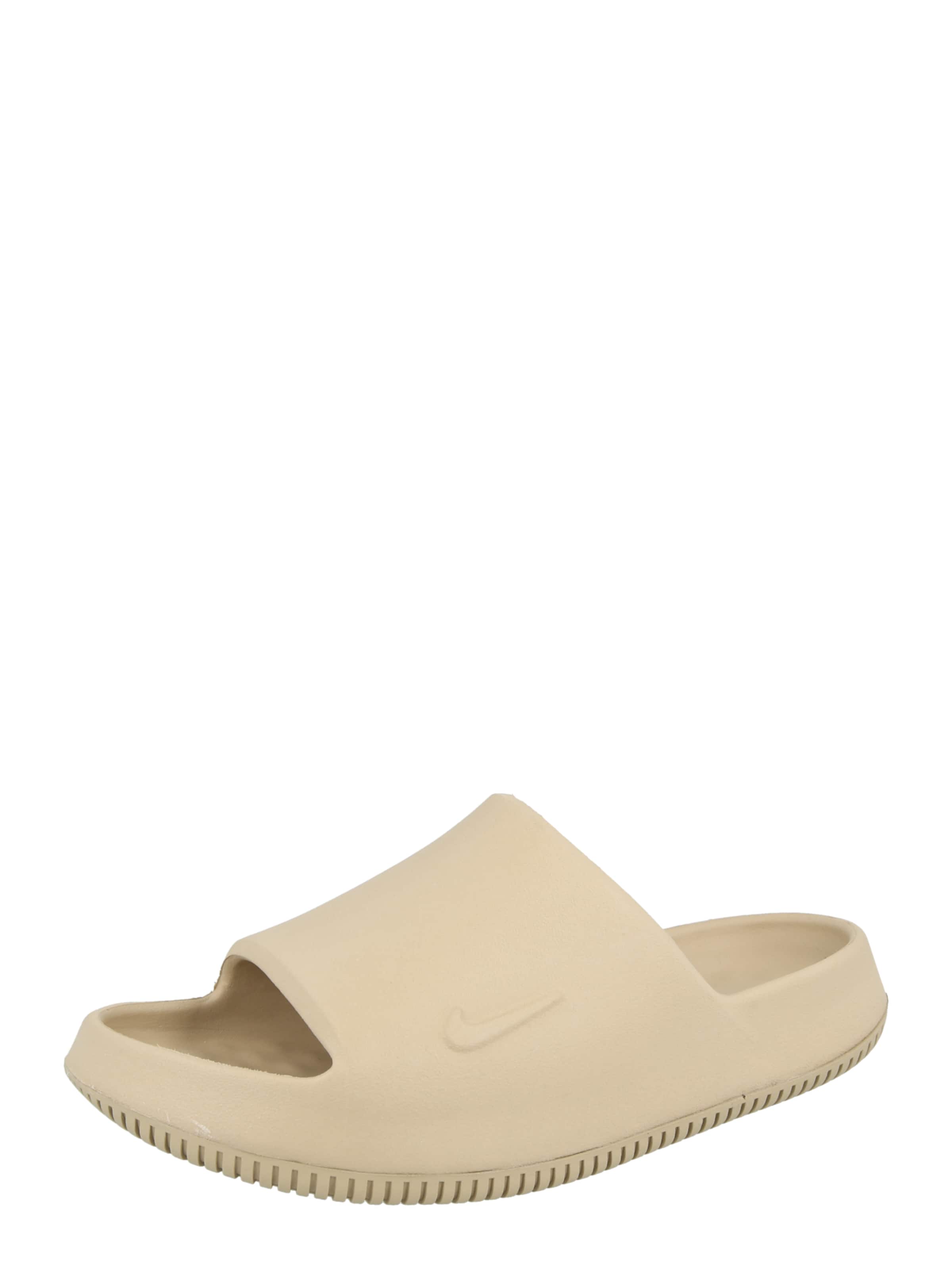 Nike Sportswear Pantolette 'Calm 2.0' in Beige: Vorderseite