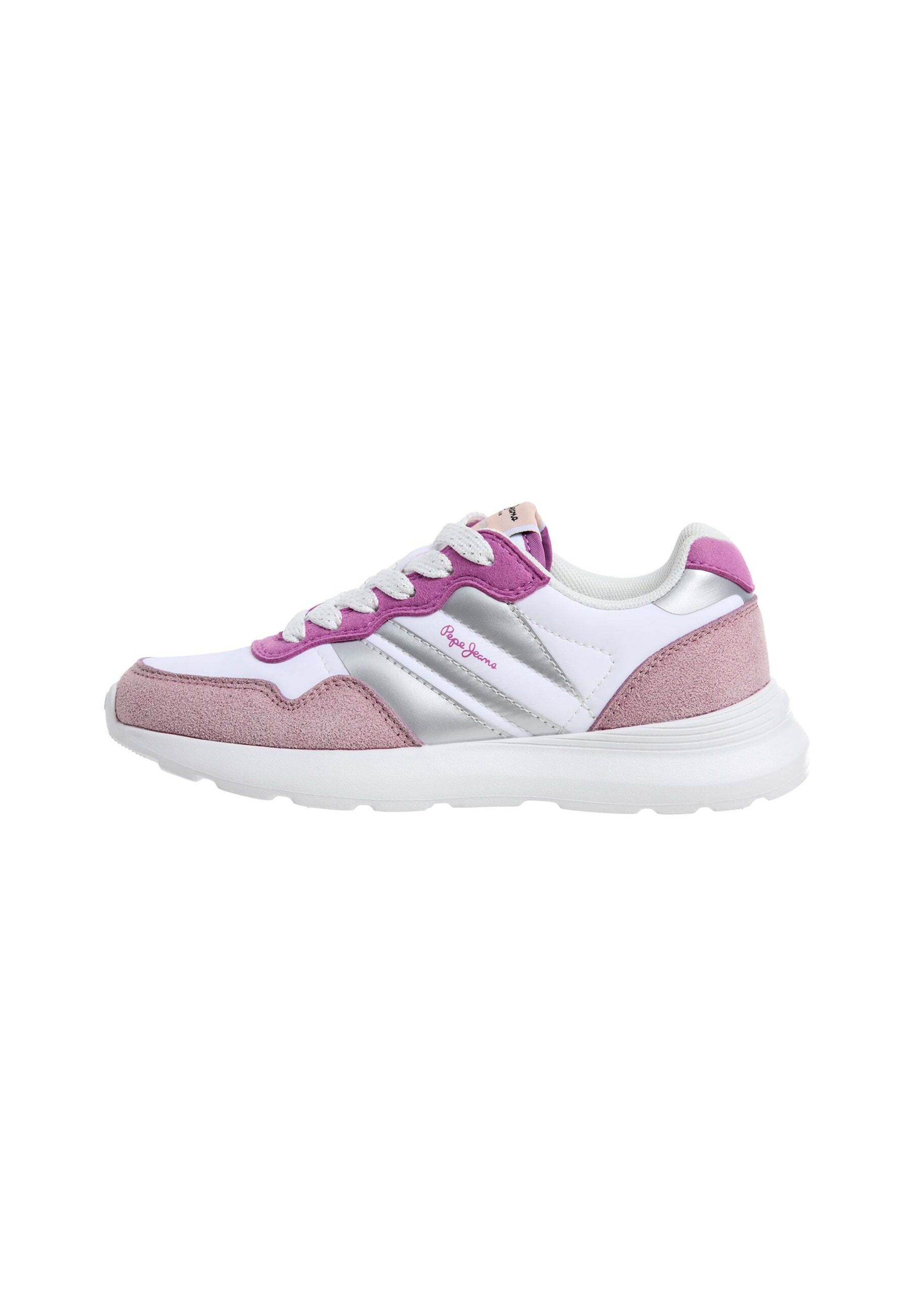 Pepe Jeans Sneakers laag 'TEAGAN URBAN' in Wit: voorkant
