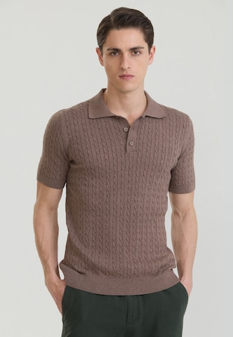 Felix Hardy Shirt in Braun: Vorderseite